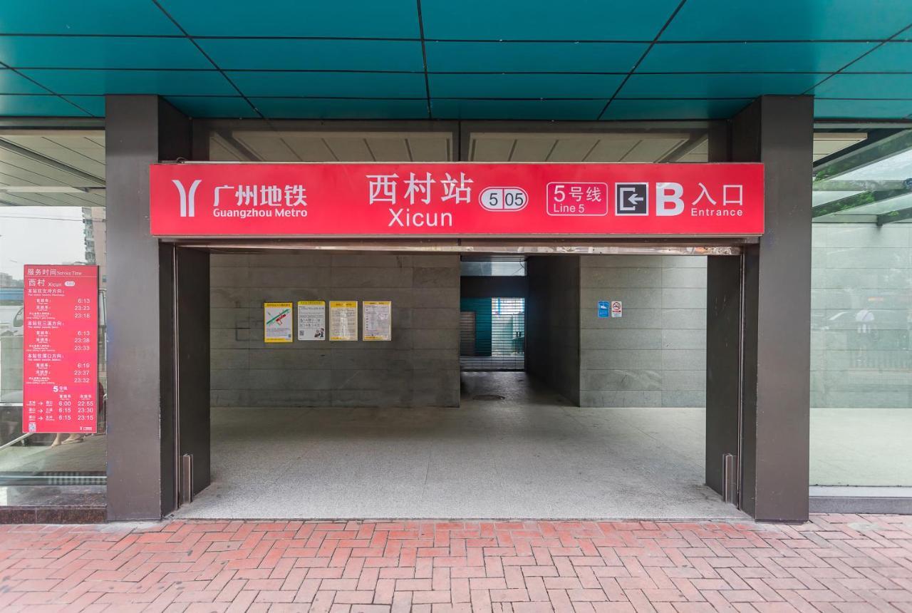 Super 8 Hotel Select Guangzhou Railway Station Xicun Subway Station ภายนอก รูปภาพ